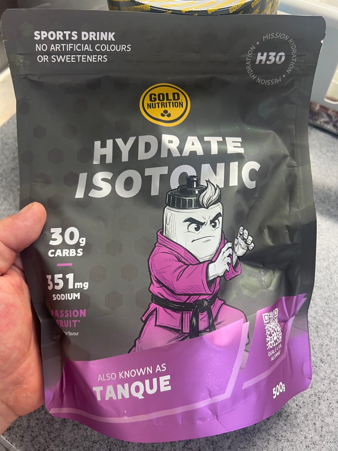 Customer photo review of Hydrate Isotonic H30