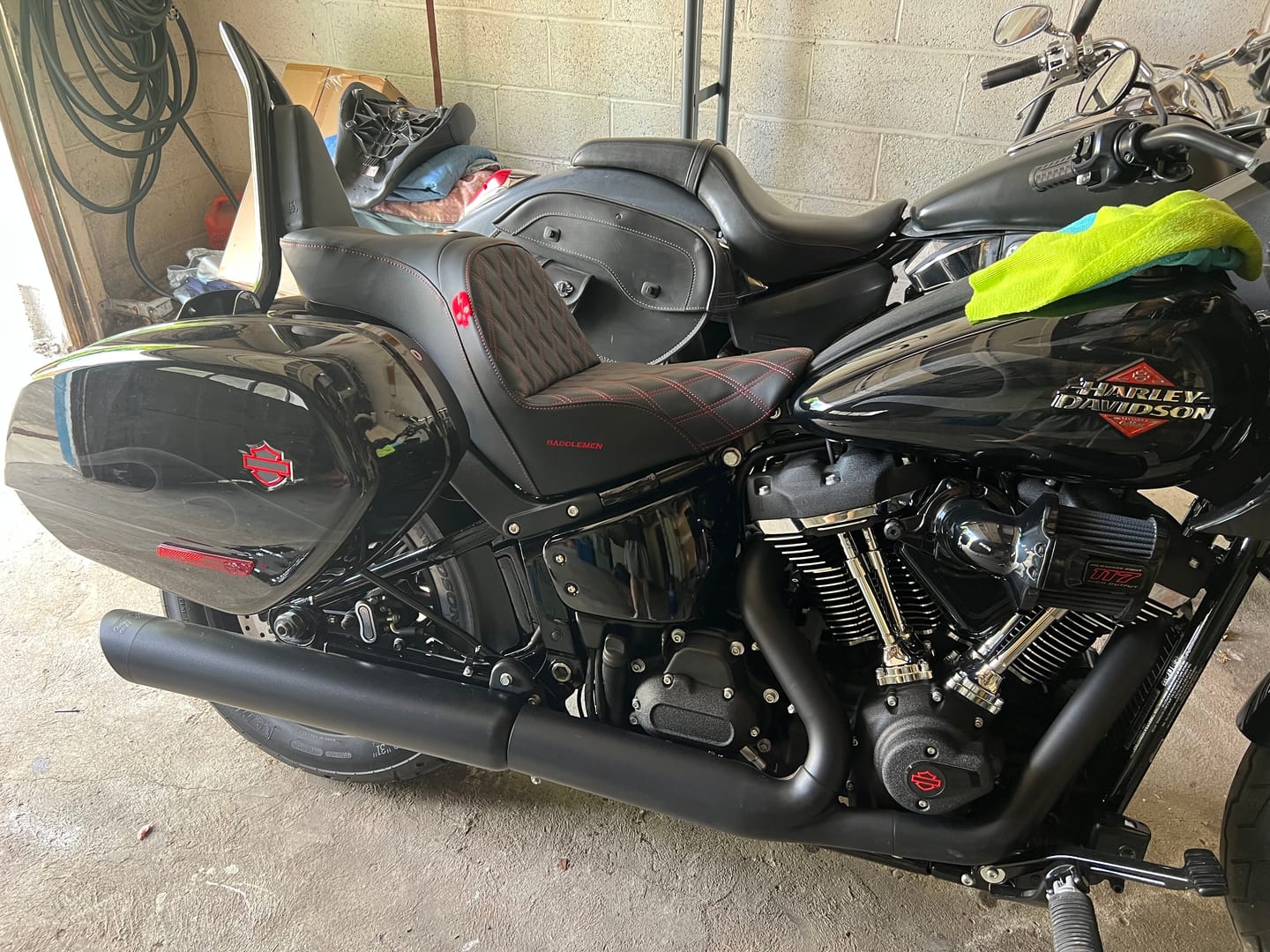Customer photo review of BORN SCUM X SADDLEMEN EXPLORER SEAT CUSTOM *DEPOSIT*