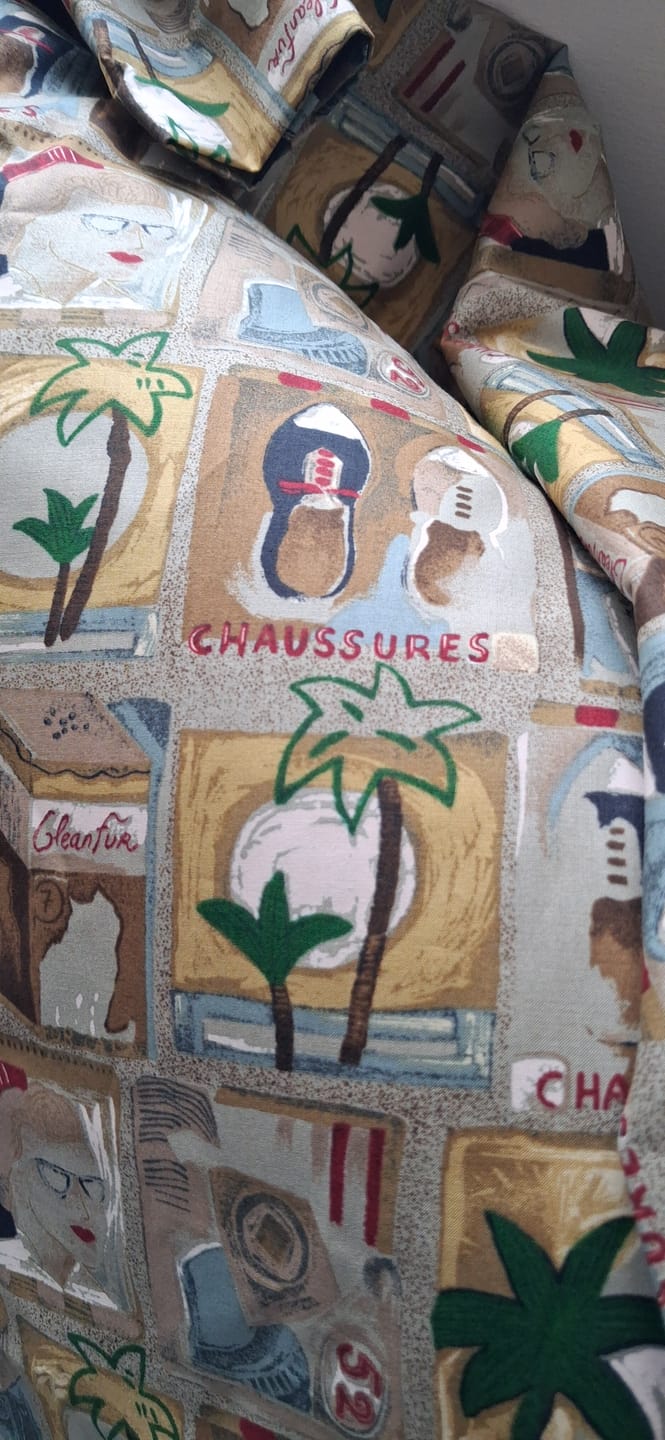 Customer photo review of Seaside Stroll Pima Cotton Lawn Fabric