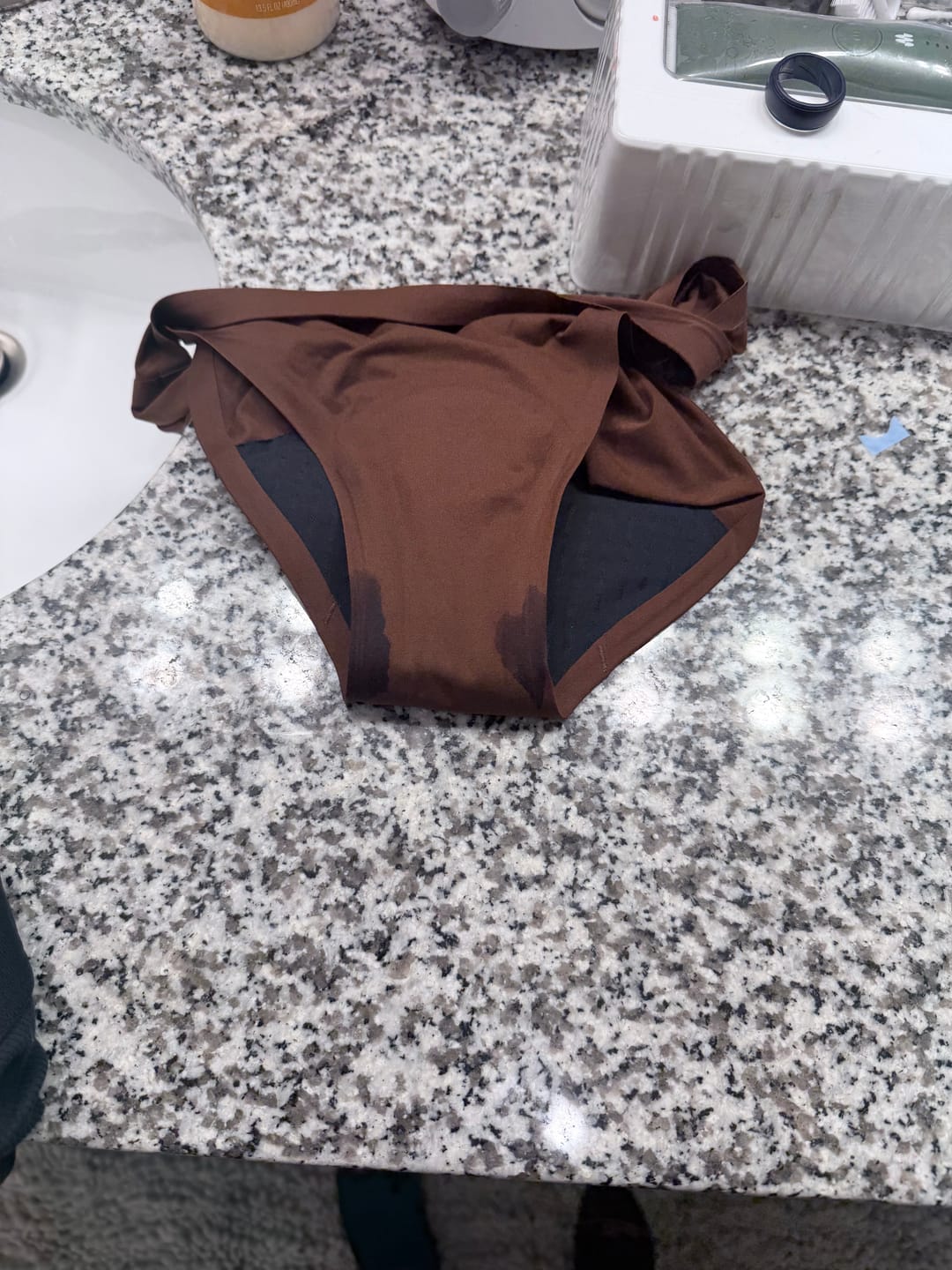 Customer photo review of Leakproof Seamless Brief