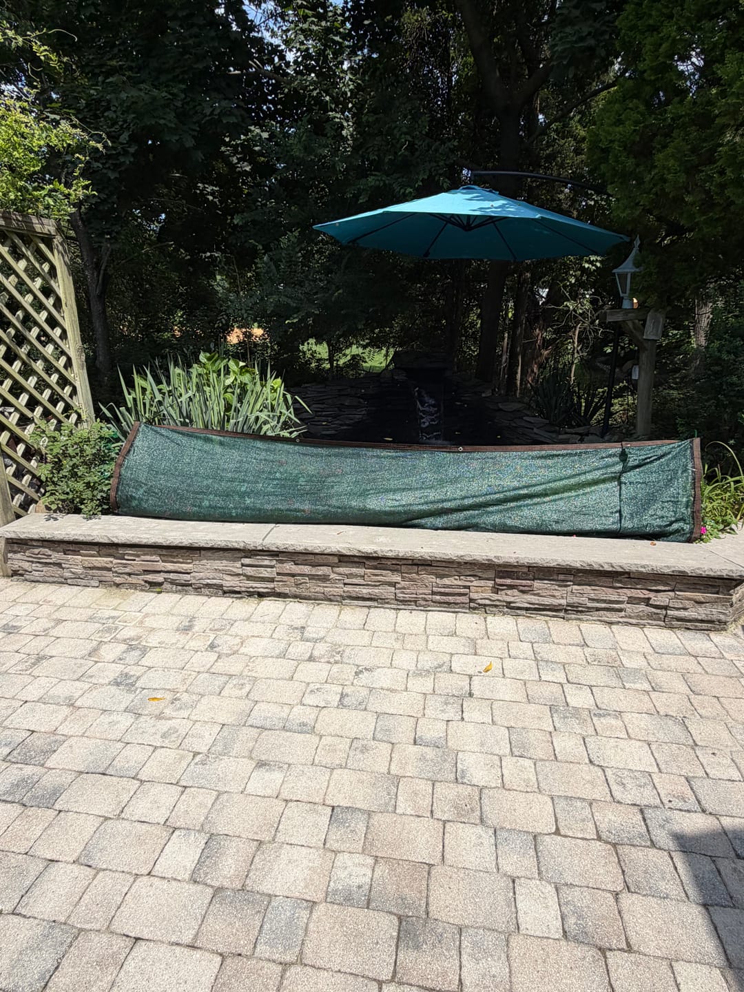 Customer photo review of 70% Shade Cloth