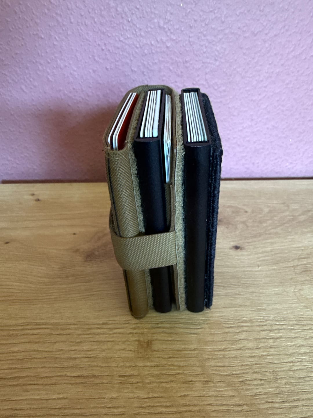 Customer photo review of Tactical Wallet MK2 - Coyote