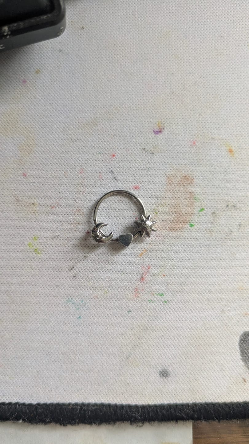 Customer photo review of COSMIC LOVERS SEPTUM