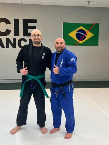 Customer photo review of Core Blue Brazilian Jiu Jitsu Mens BJJ Gi
