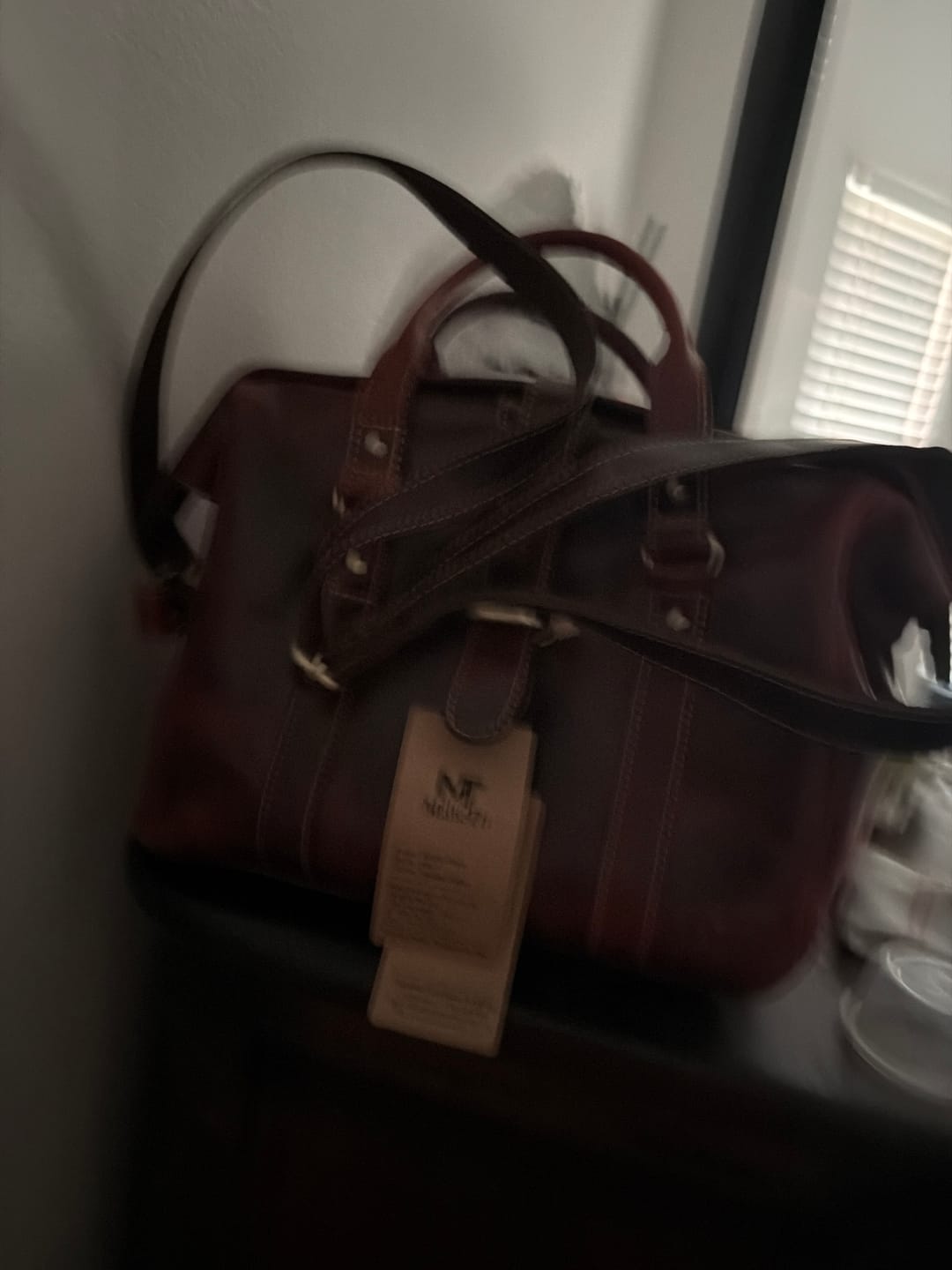 Customer photo review of Wineberry Chic Handbag