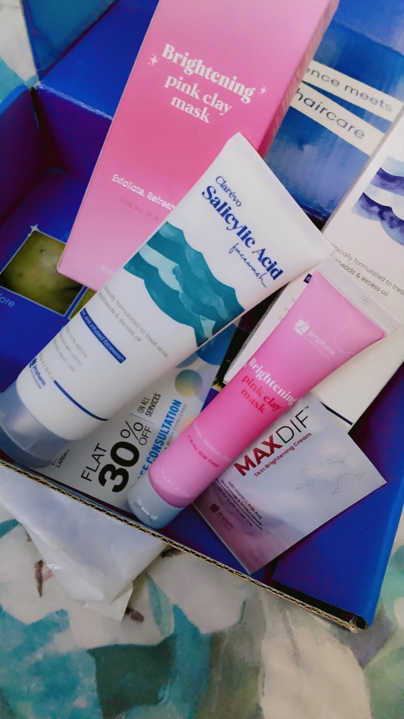 Customer photo review of Clarevo Salicylic Acid Facewash