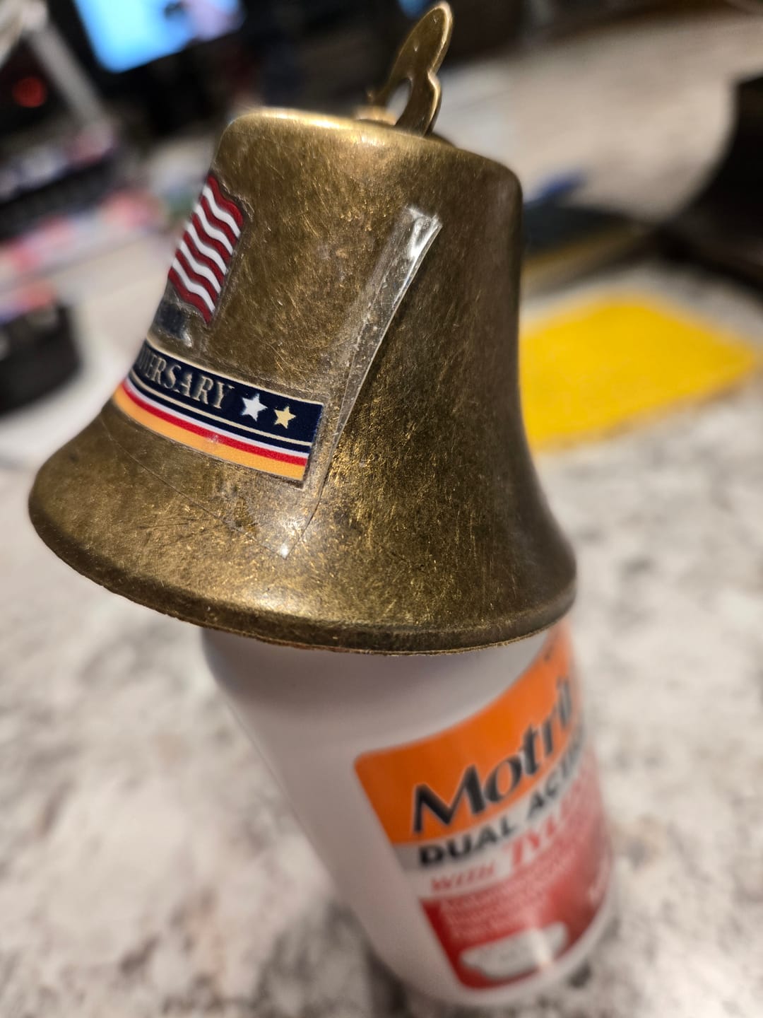 Customer photo review of 🔔 Ring in the Semiquincentennial: 1776-2026 "Spirit of Liberty" Eagle Bell