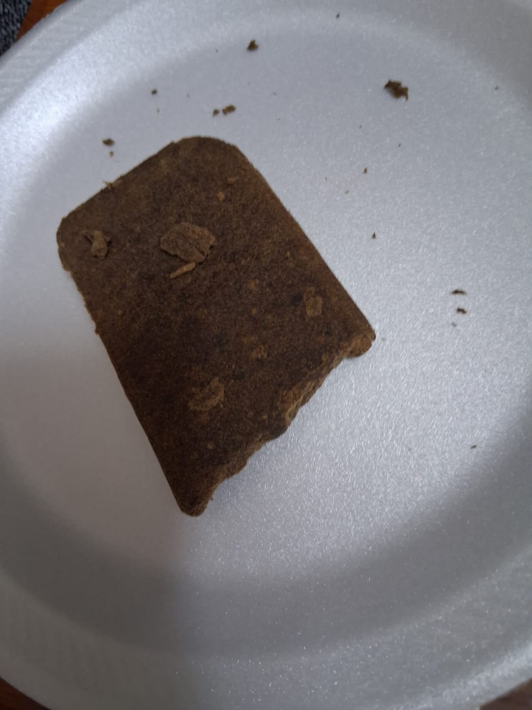Customer photo review of Premium THCa Hash Bar