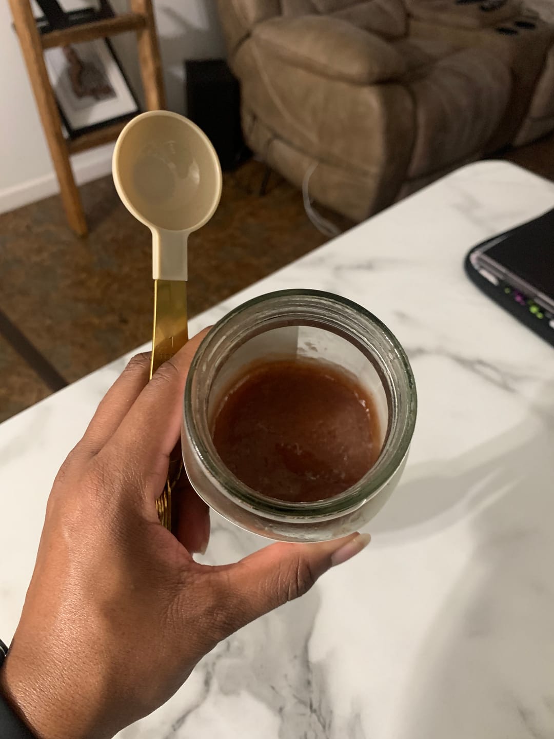 Customer photo review of CINNA-MOSS East African Sea Moss Gel (flavored)
