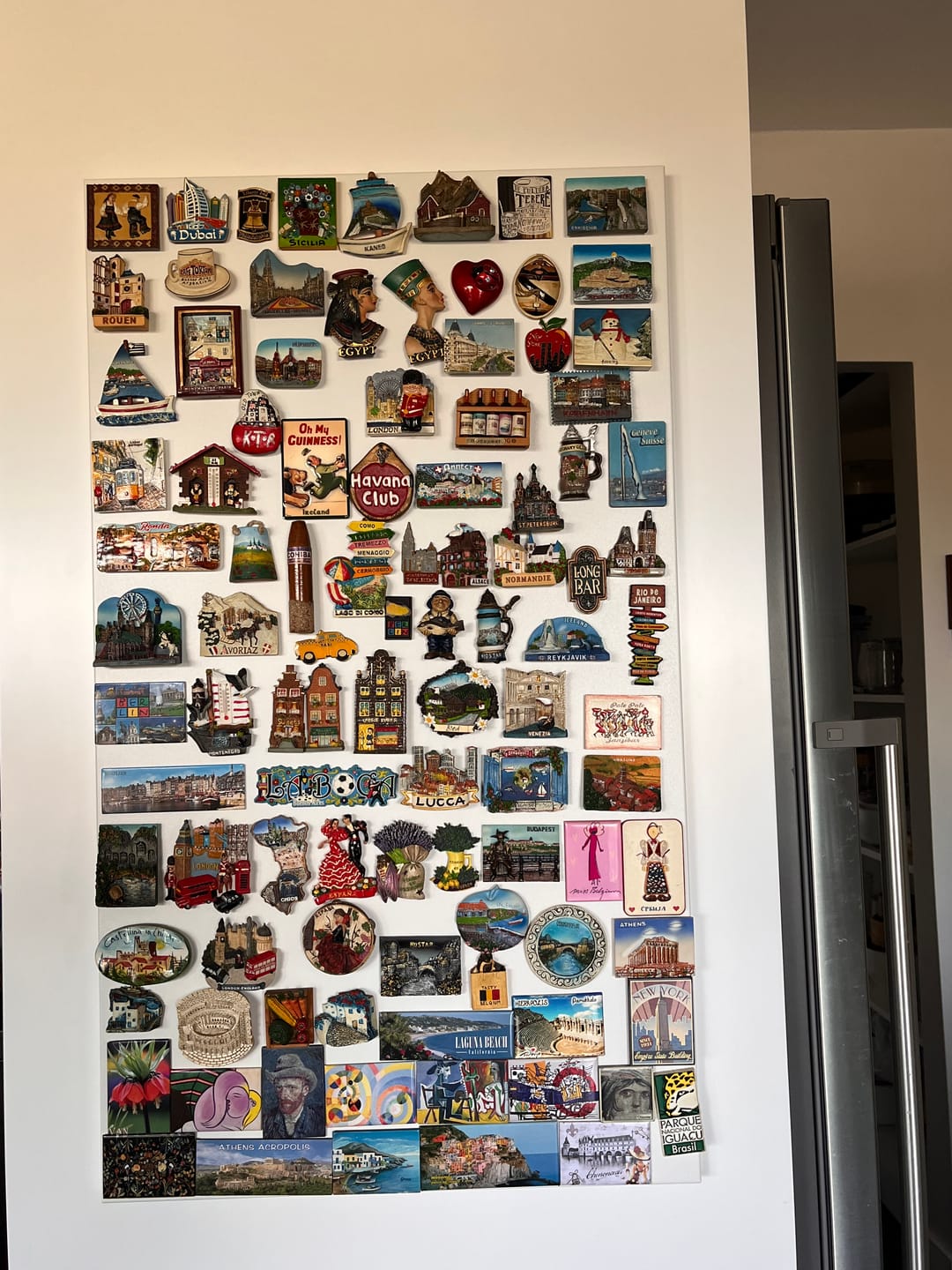 Customer photo review of Metal Magnet Panosu Beyaz