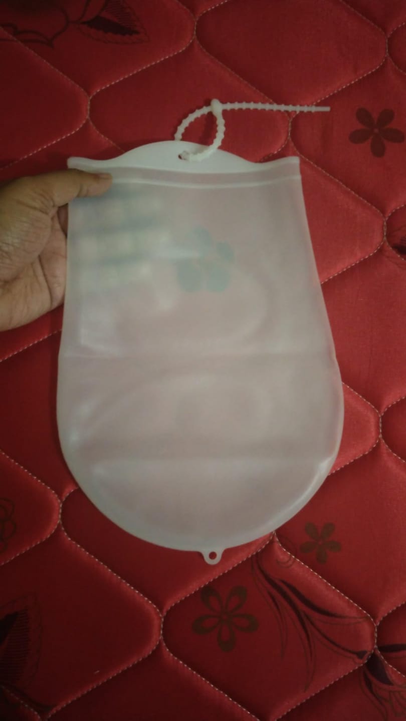 Customer photo review of Mess-Free Silicon kneading Bag