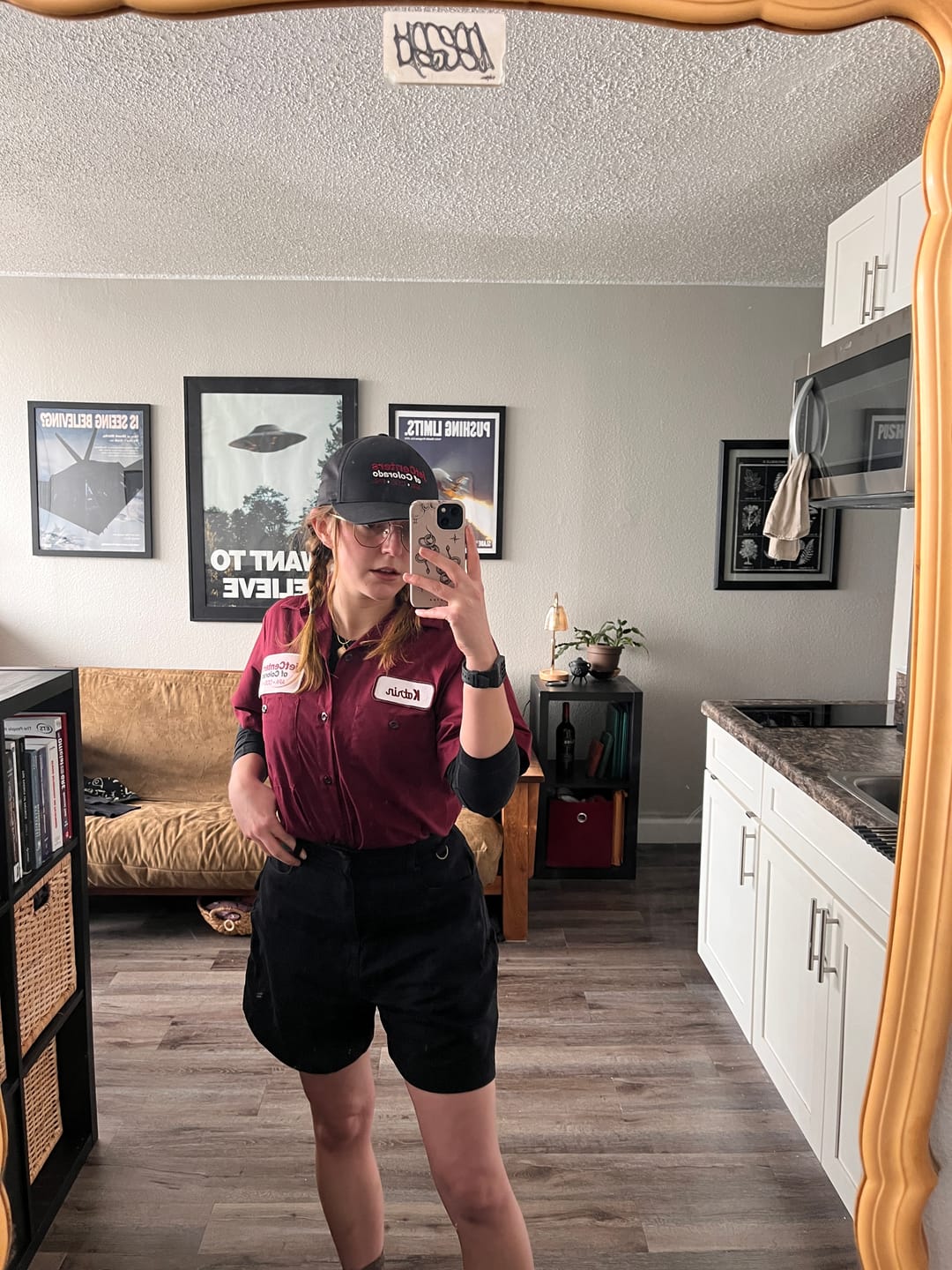 Customer photo review of Utility Shorts - Black