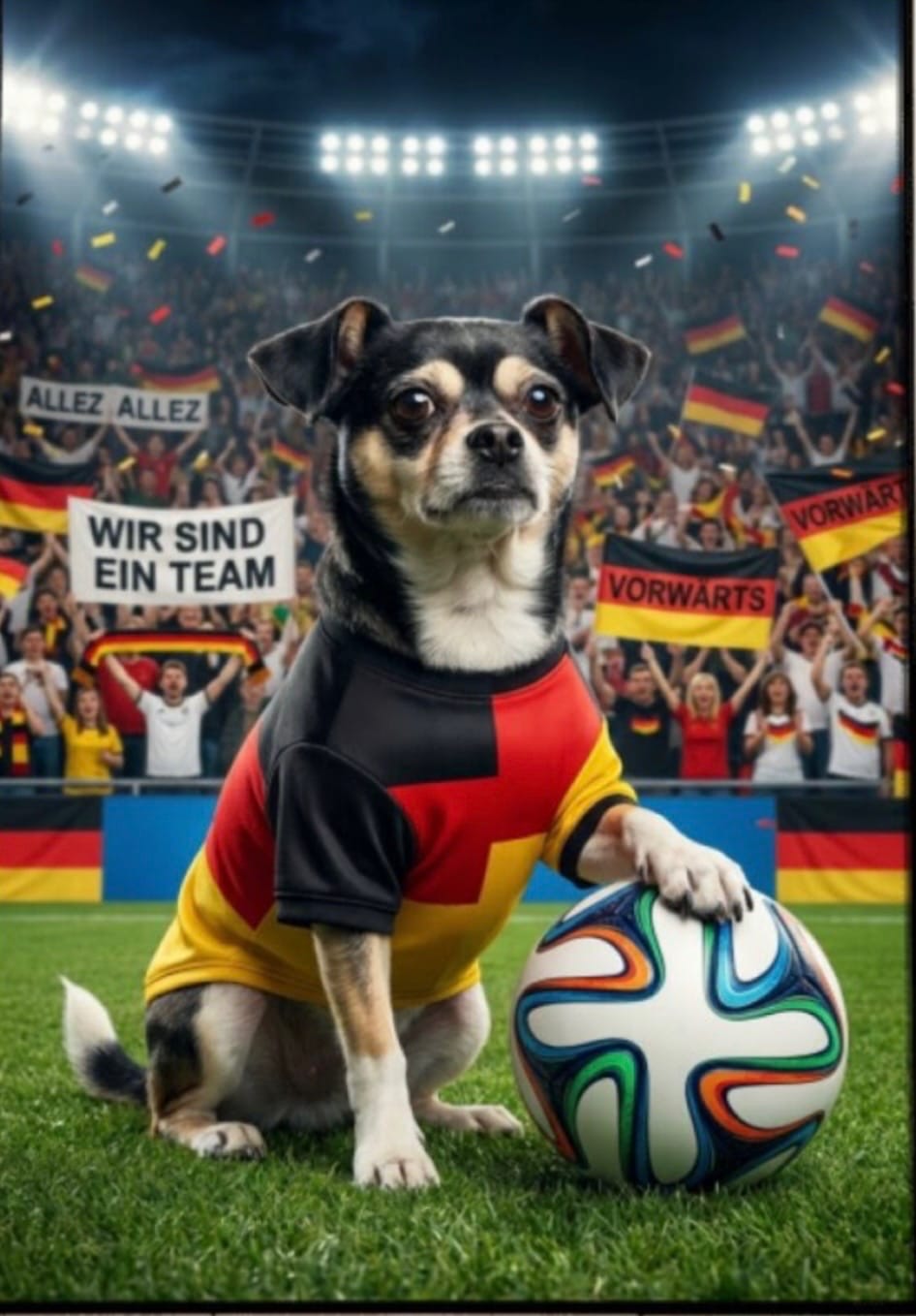 Customer photo review of World Cup - Personalized Poster
