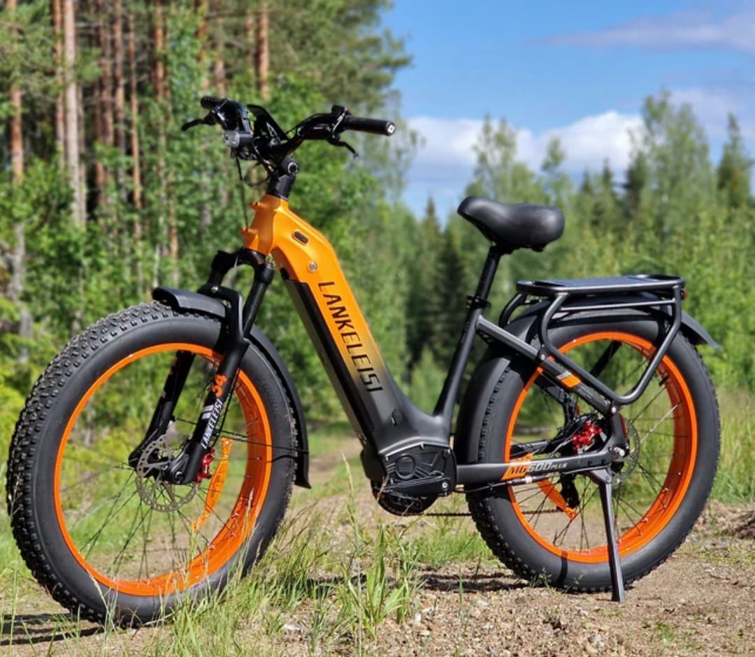 Customer photo review of Lankeleisi MG600 Plus 26" Fat Bike 960Wh All Terrain SUV E-Bike with Switchable Sensor 48V 20Ah Battery