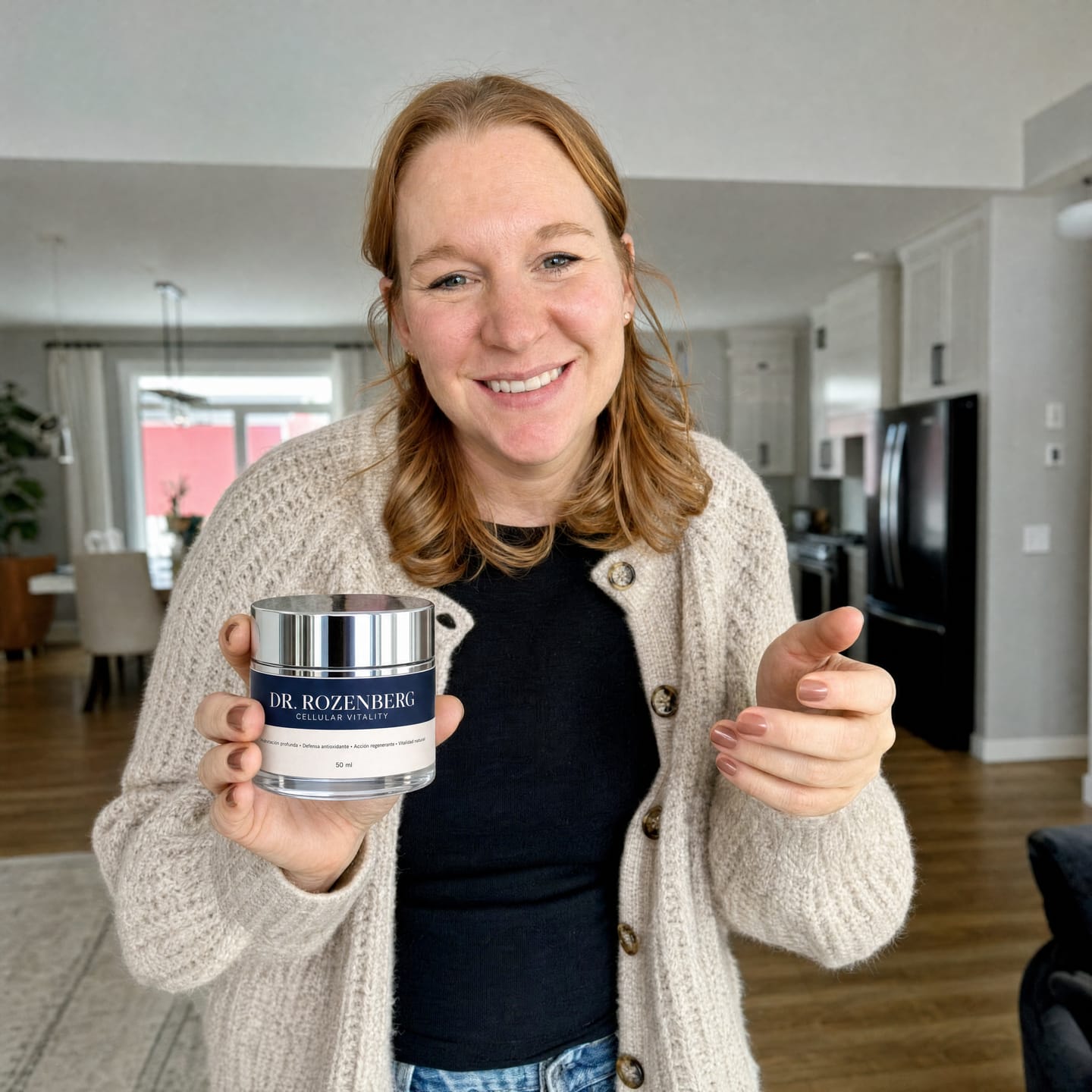 Customer photo review of Cellular Vitality – Crema de día
