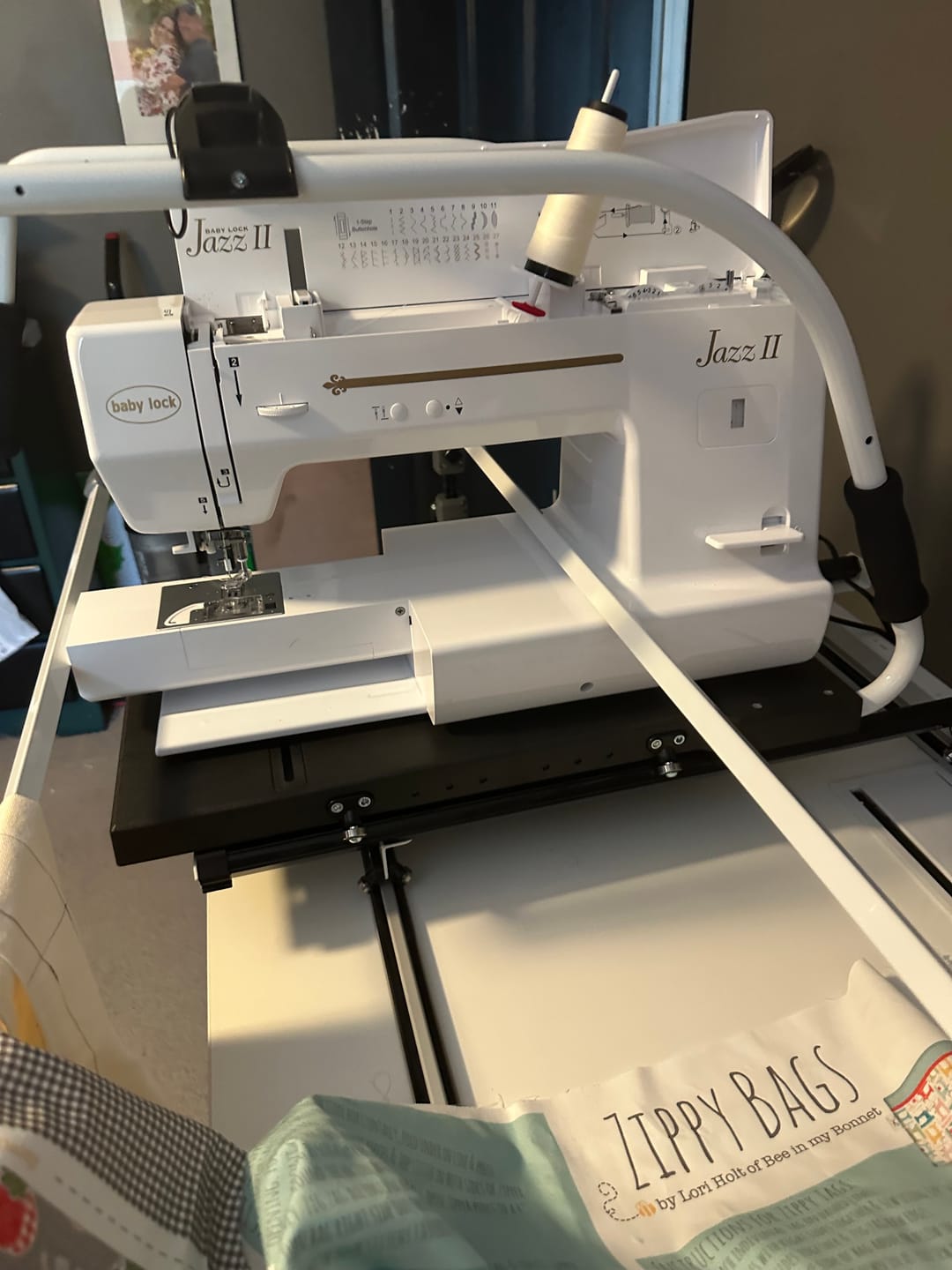 Customer photo review of Baby Lock Jazz 2 Sewing & Quilting Machine