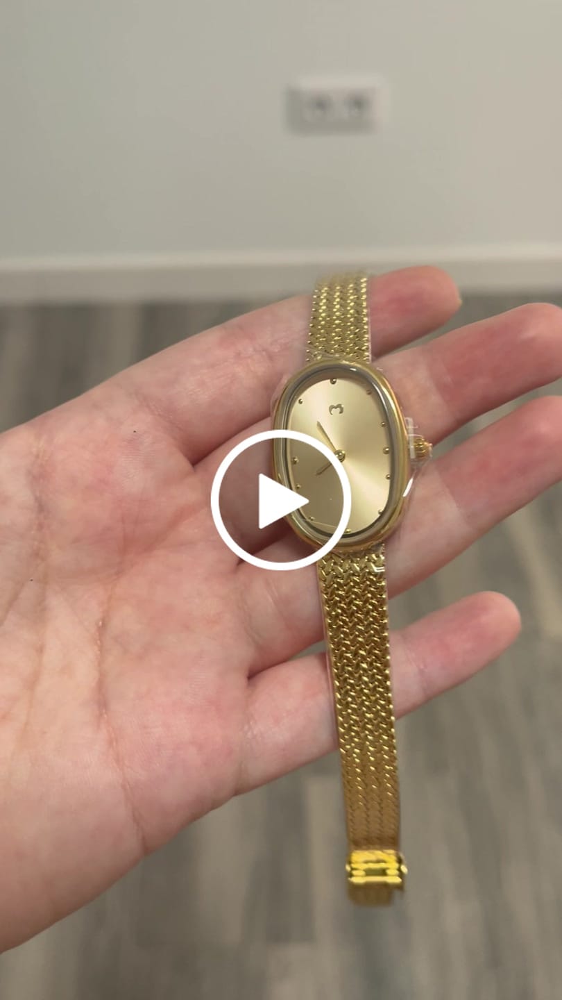 Customer video review of Reloj Vintage Royale ~ Gold