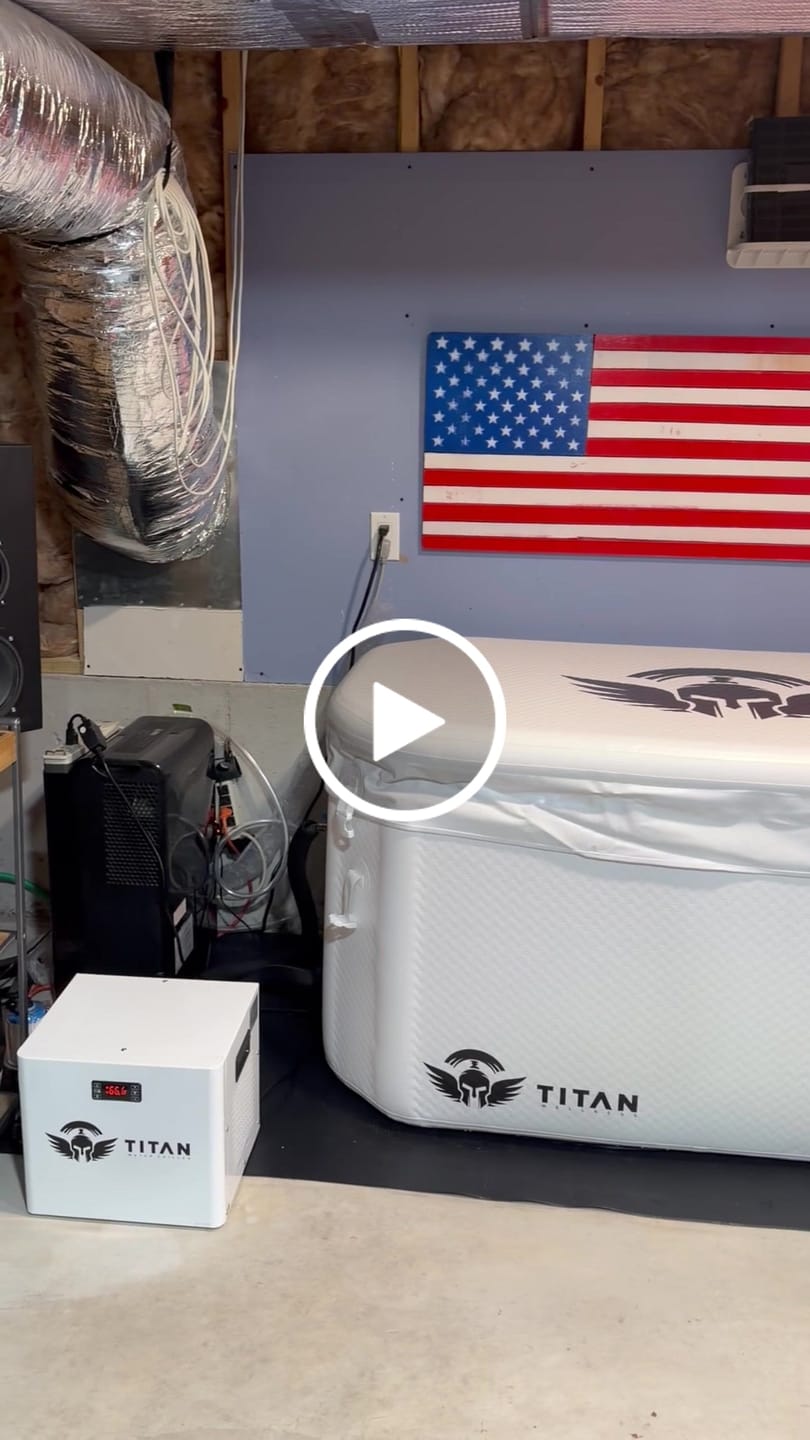 Customer video review of Arctic Triumph Cold Plunge Tub + Chiller Bundle