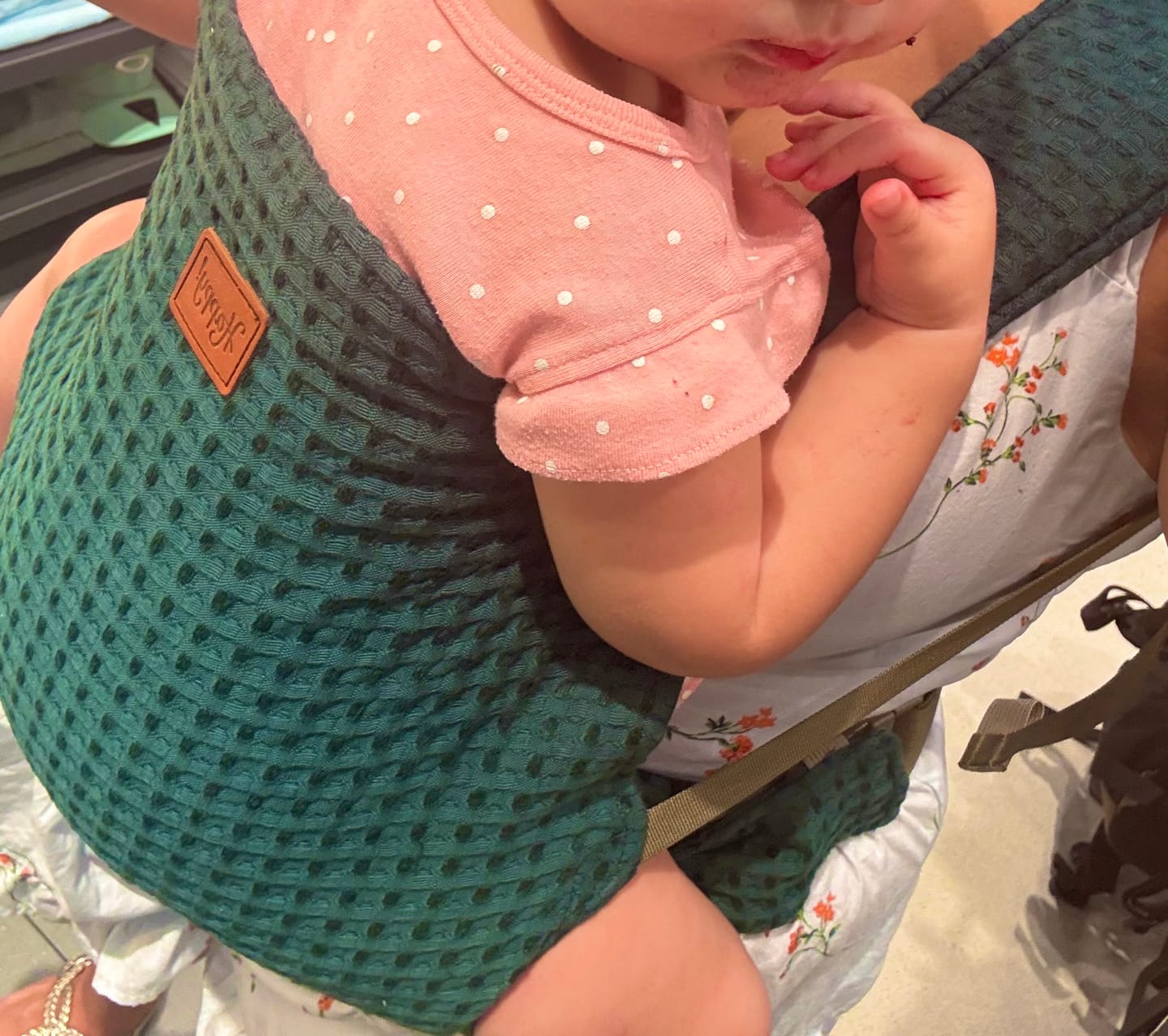 Customer photo review of Happy Toddler Carrier