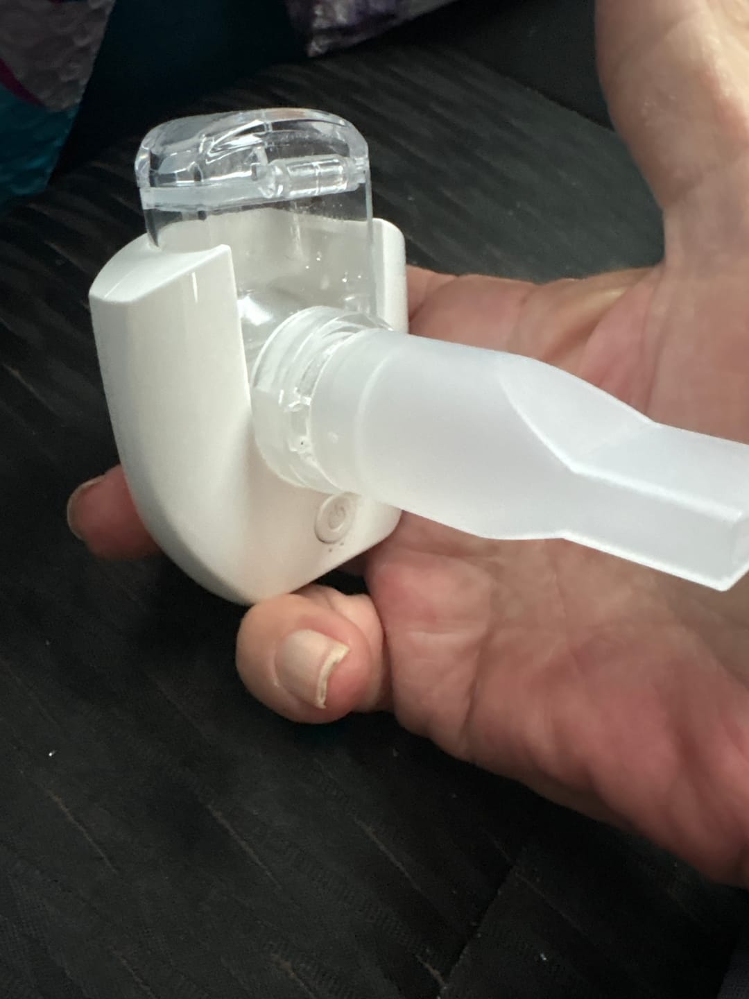 Customer photo review of Micro Mist Pro Portable Nebulizer