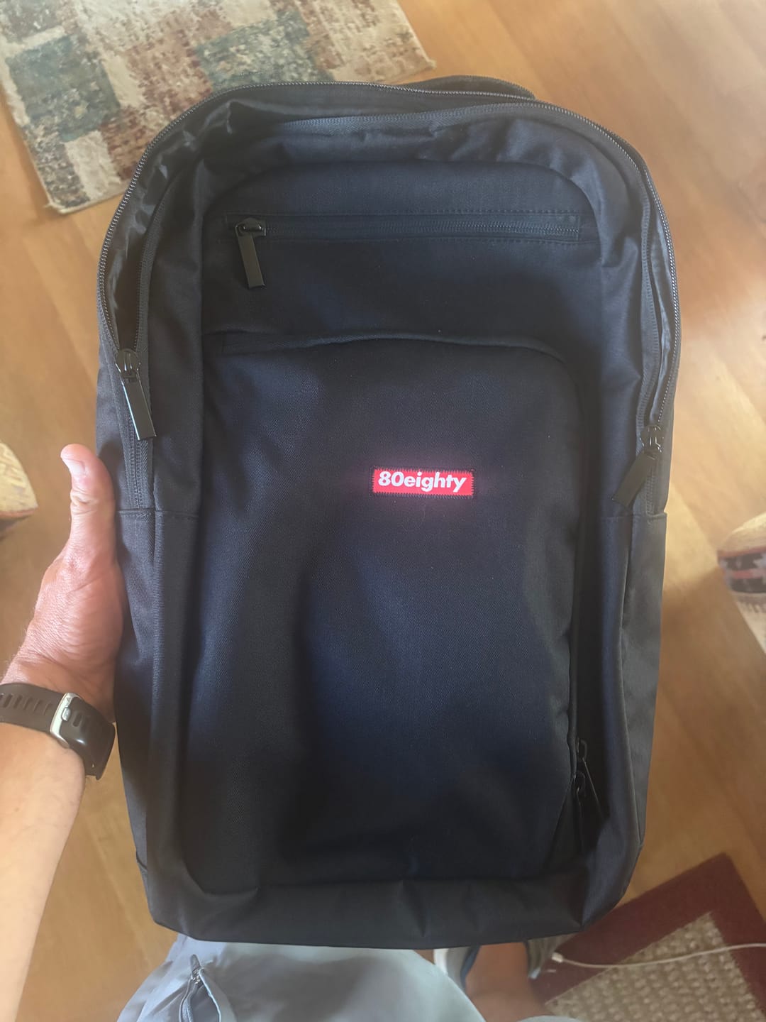 Customer photo review of 80Eighty® Premium Backpack