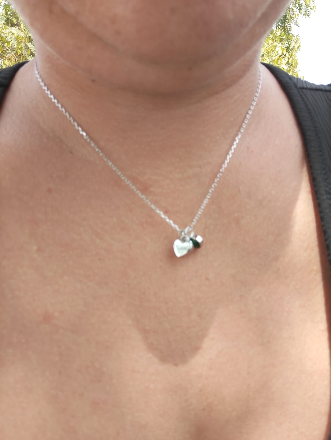 Customer photo review of Collar Pasión - Personalizable
