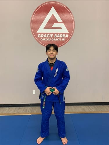 Customer photo review of Core Blue Brazilian Jiu Jitsu Mens BJJ Gi