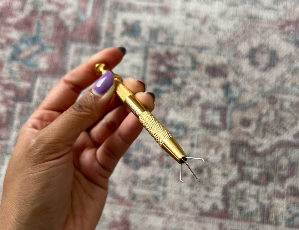 Customer photo review of Flatback Grabber tool
