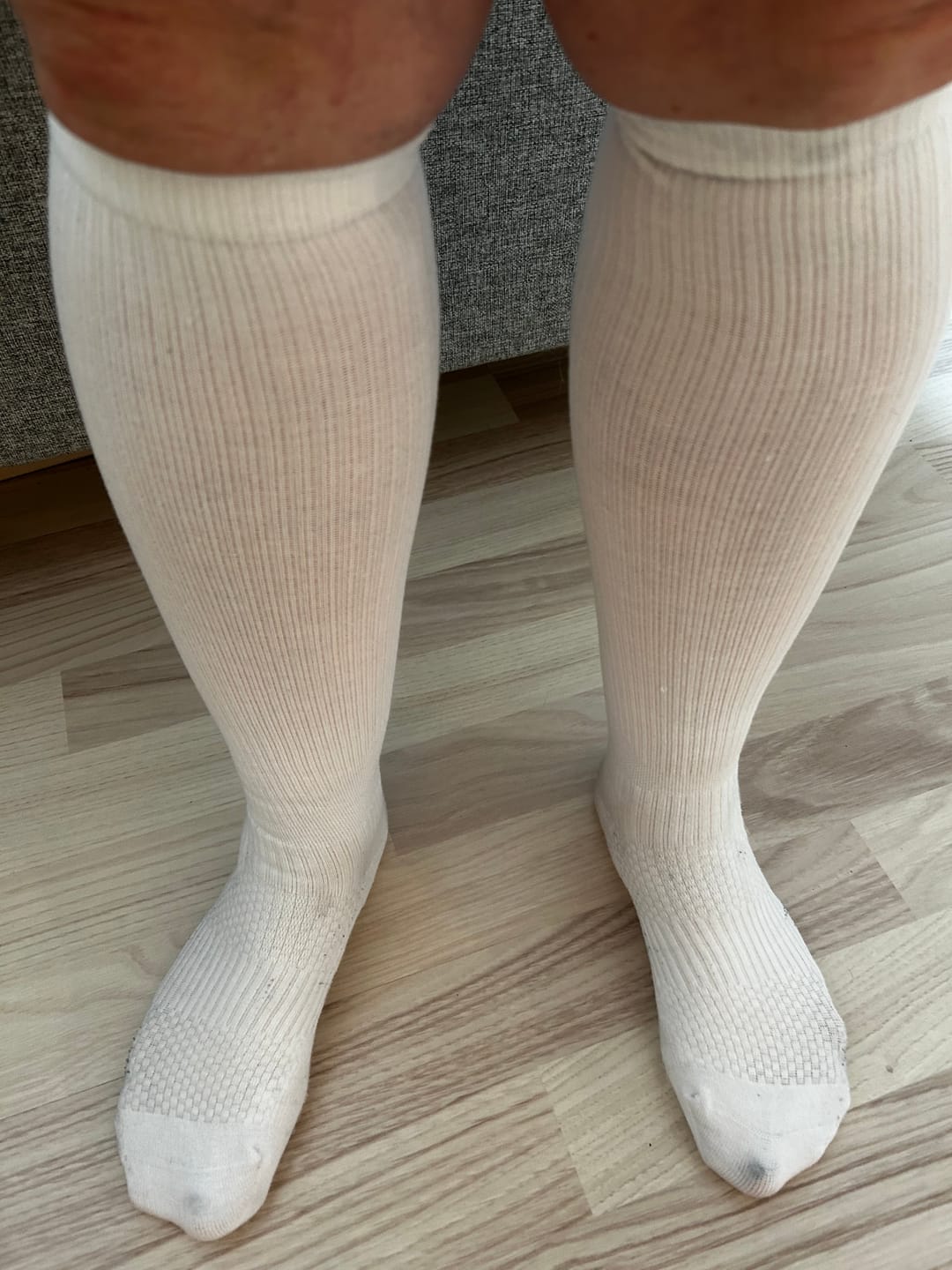 Customer photo review of Tynde støttestrømper