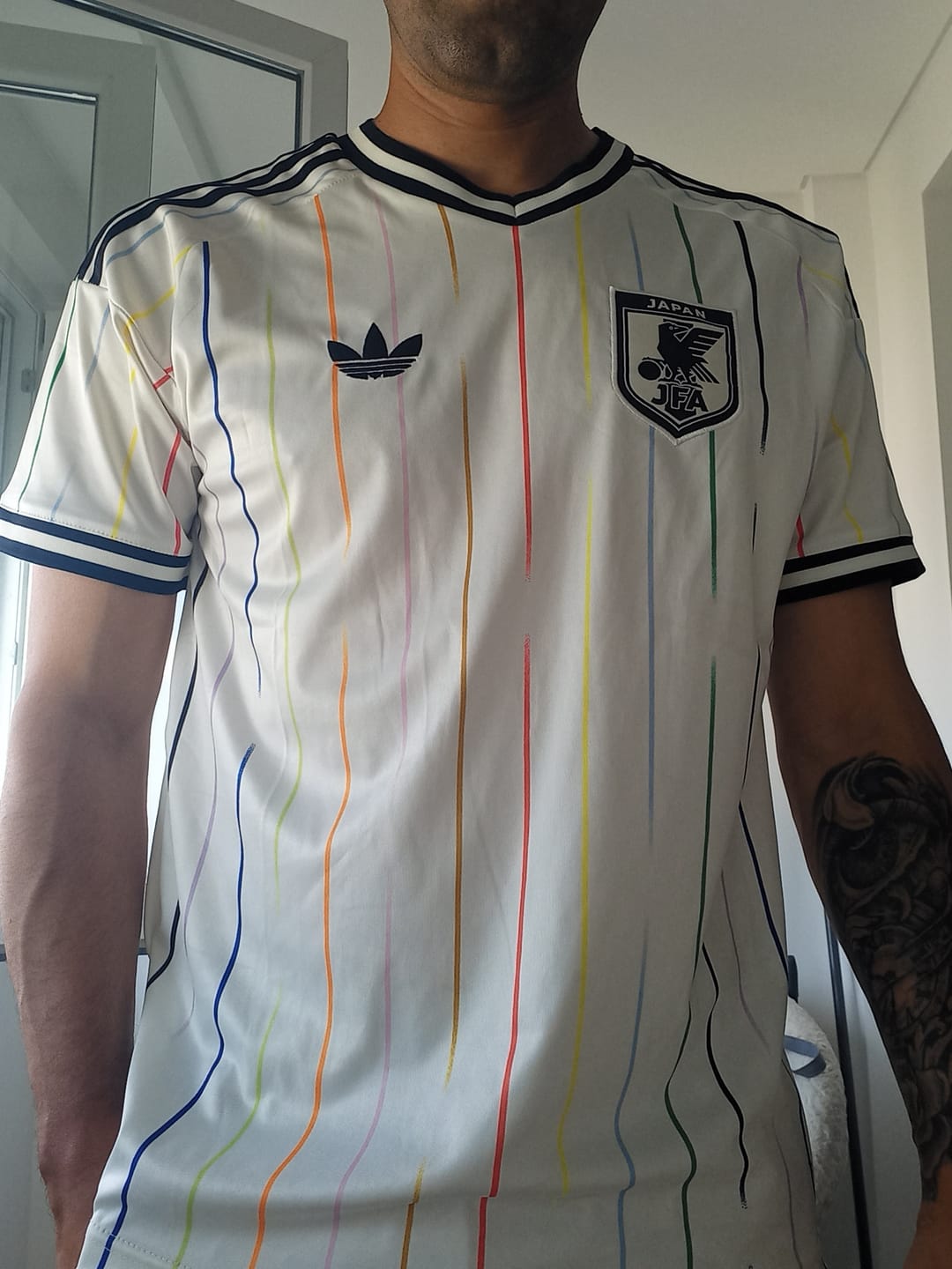 Customer photo review of Camisola Seleção Japão II 26/27