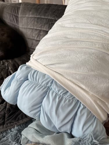 Customer photo review of Lune & Willow Pillow