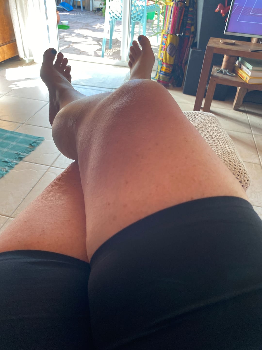 Customer photo review of Shorty anti-frottement en coton bio
