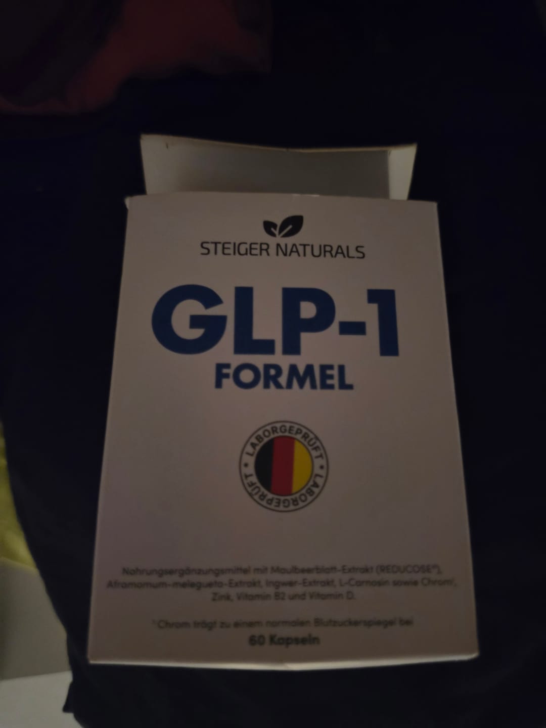 Customer photo review of Steiger Naturals GLP-1 Formel