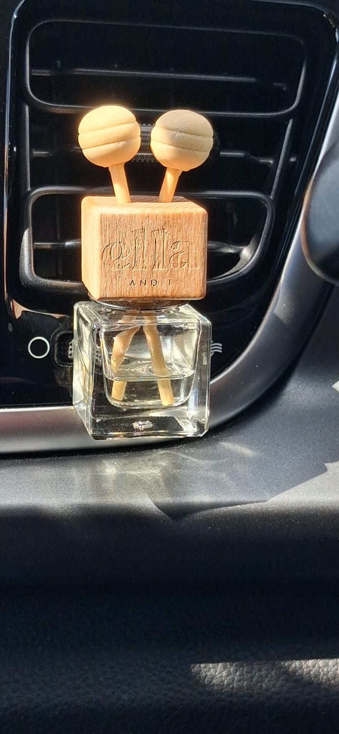 Customer photo review of Plum & Rhubarb Car Diffuser