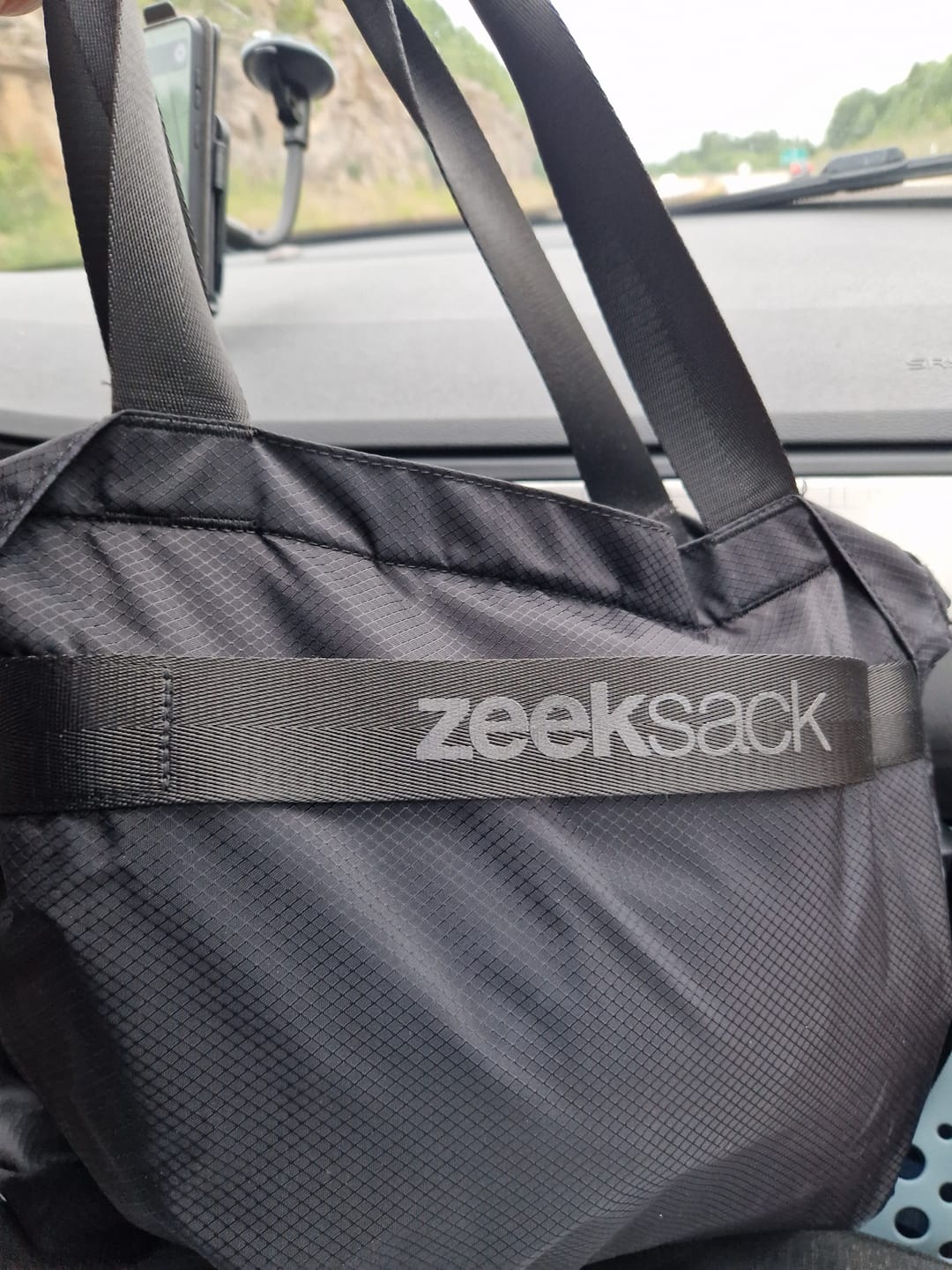 Customer photo review of Foldable Travel Tote 20L