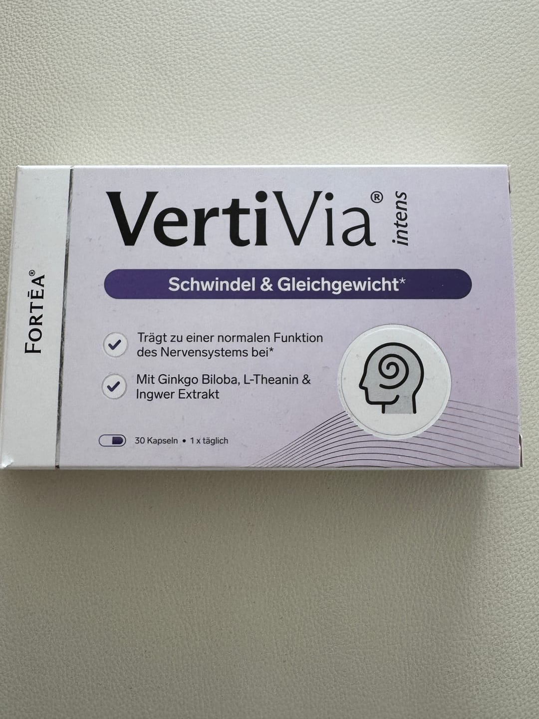 Customer photo review of VertiVia® intens – Schwindel & Gleichgewicht