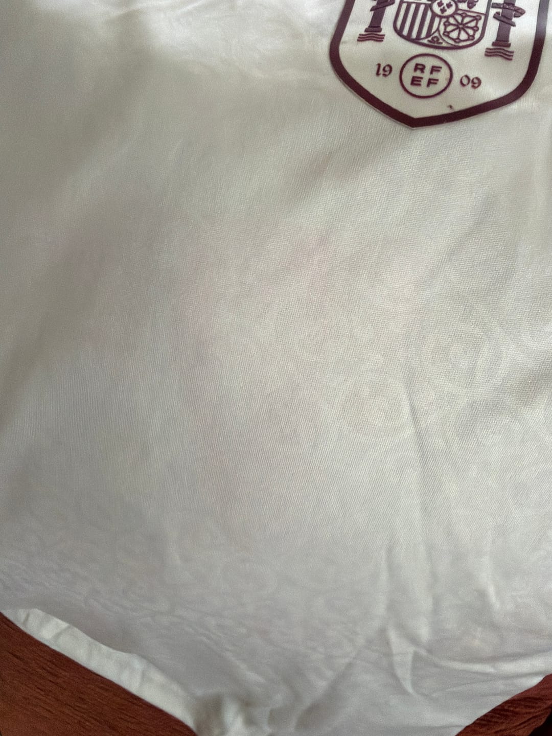 Customer photo review of CAMISETA MUNDIAL ESPAÑA AWAY 2026/27 PERSONALIZACIÓN LAMINE YAMAL