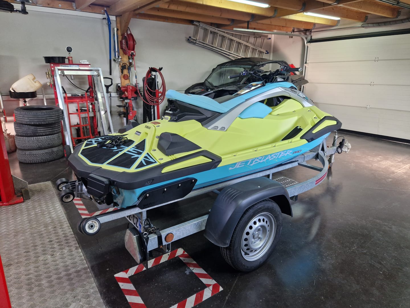 Customer photo review of Yamaha EX/ Jetblaster Sponsons