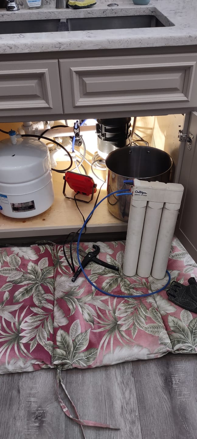 Customer photo review of Culligan AC-30 RO System Filter Set with Membrane
