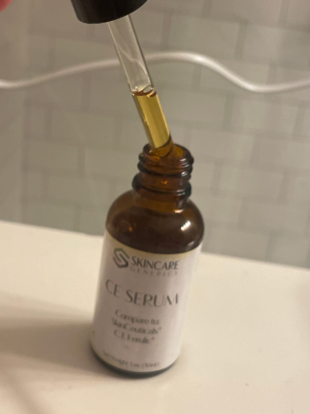 Customer photo review of CE SERUM | COMPLEXION BRIGHTENING