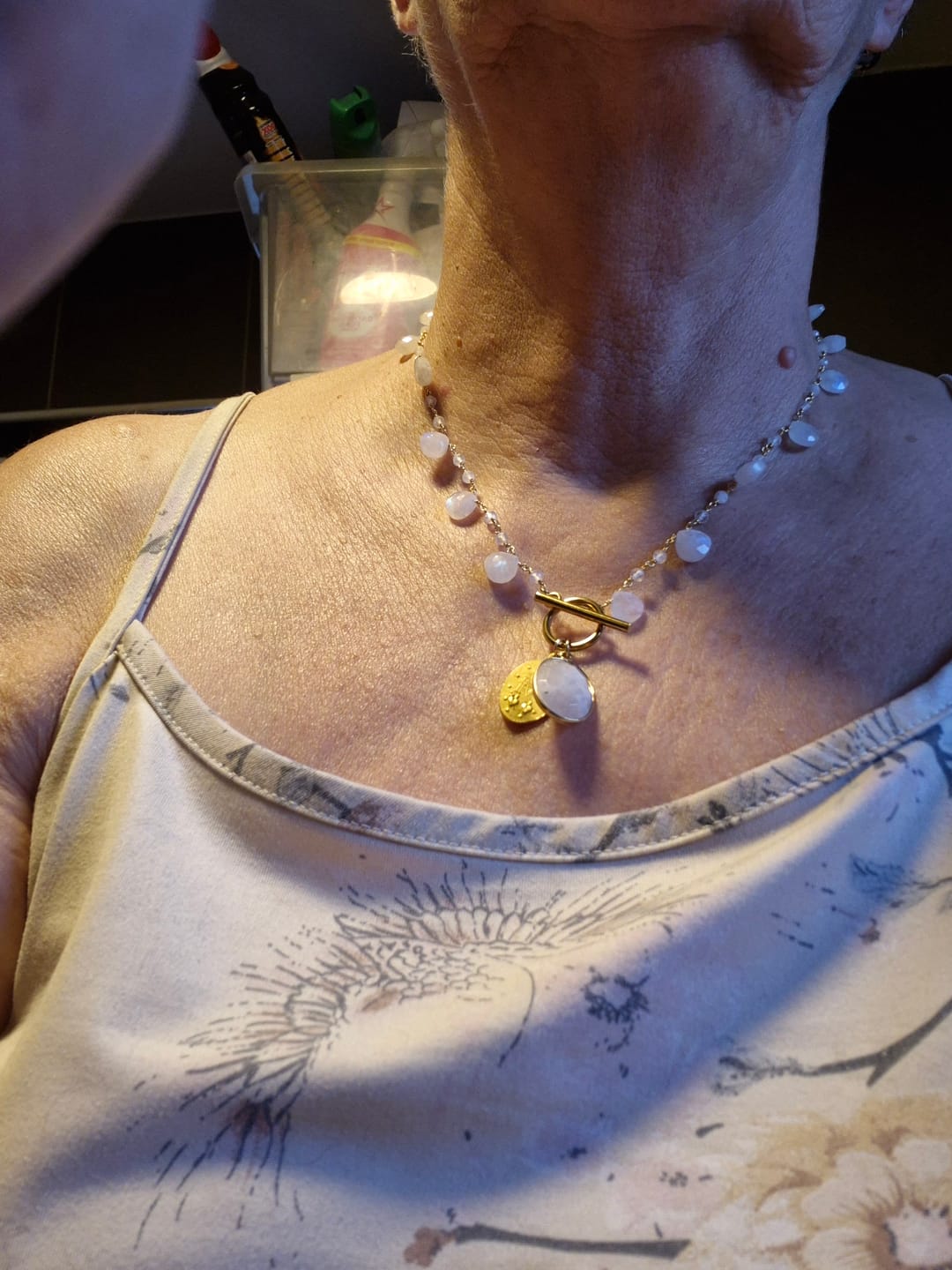 Customer photo review of Collier Jardin d'Hiver