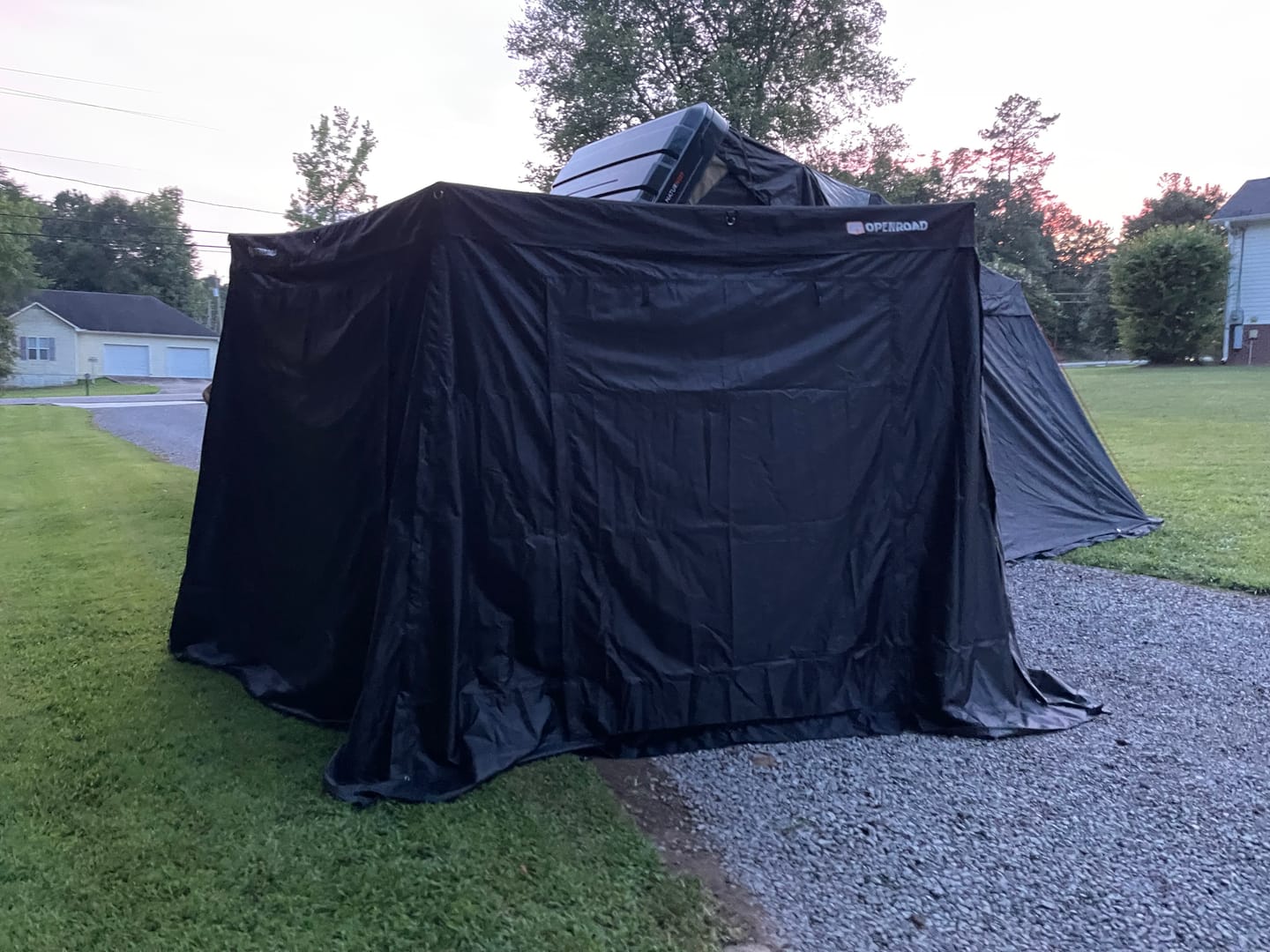 Customer photo review of OPENROAD 270 Awning Side Wall