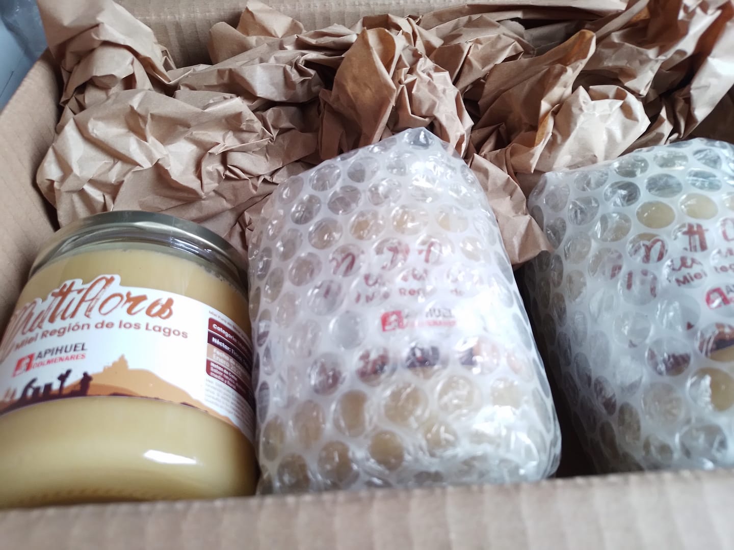 Customer photo review of Miel Multiflora de La Región de Los Lagos 515 grs