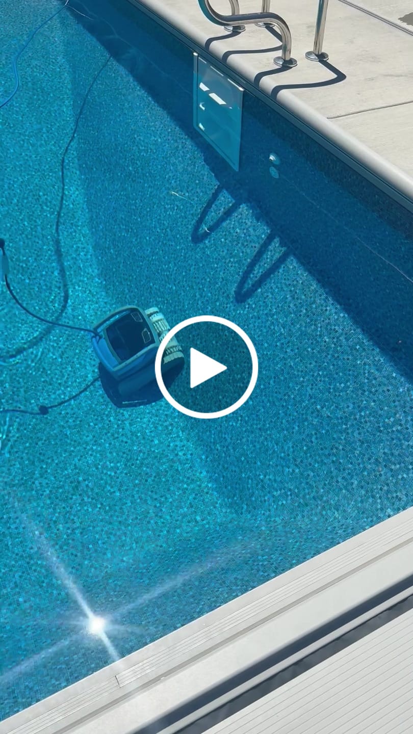 Customer video review of Dolphin M550 Robotic Pool Cleaner Maytronics