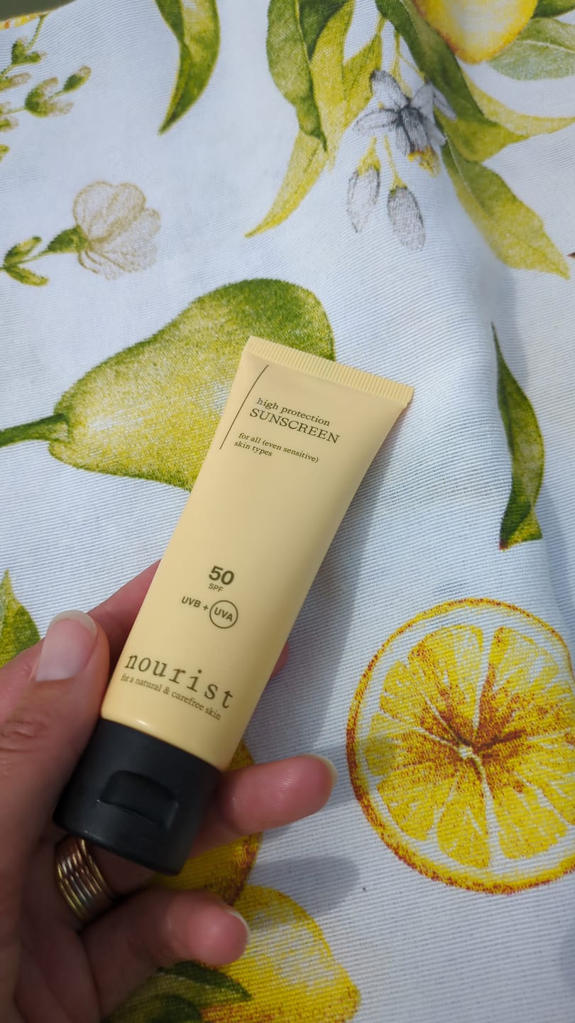 Customer photo review of High Protection Sunscreen SPF 50