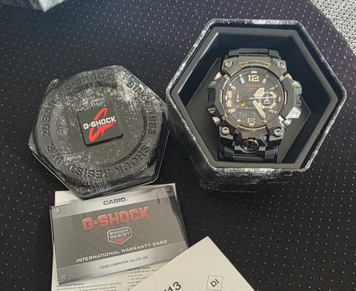 Customer photo review of Casio G-SHOCK Mudmaster Men’s 52mm Solar Watch GWGB1000-1A
