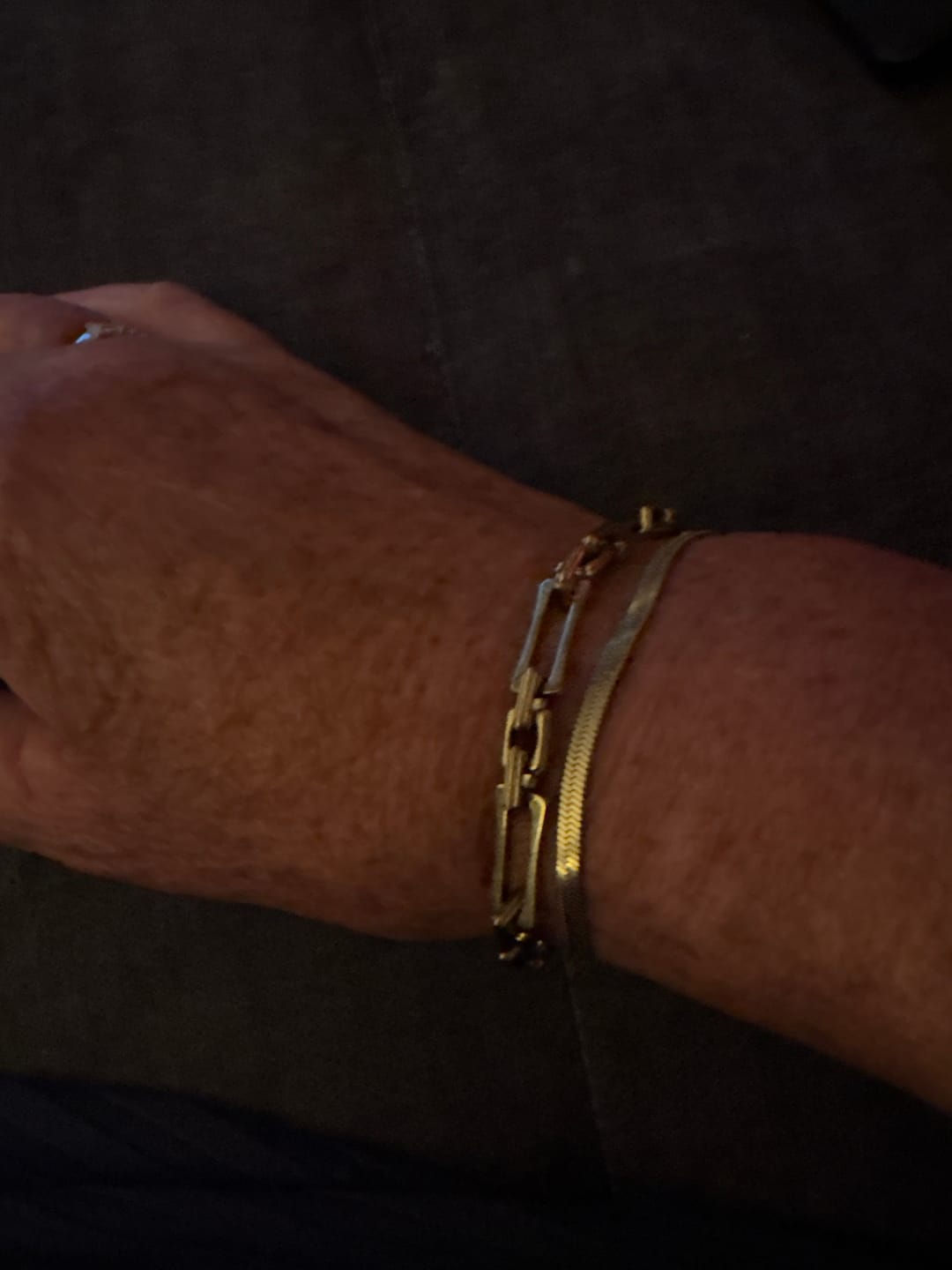 Customer photo review of The Lovers Chain Bracelet