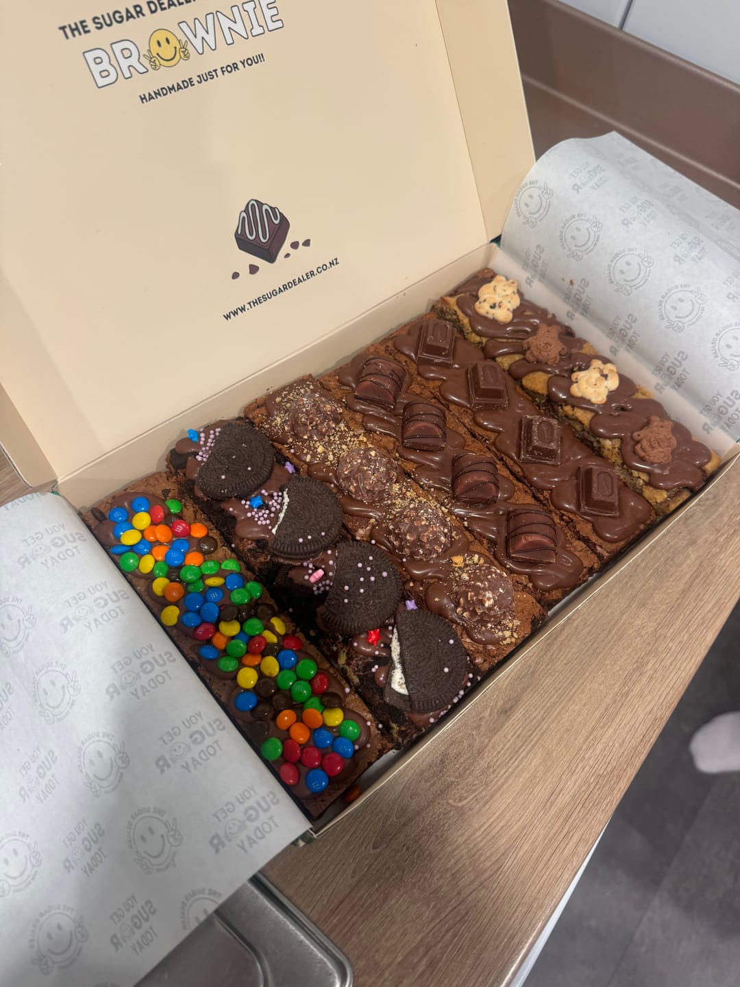 Customer photo review of Mega flavour sampler box