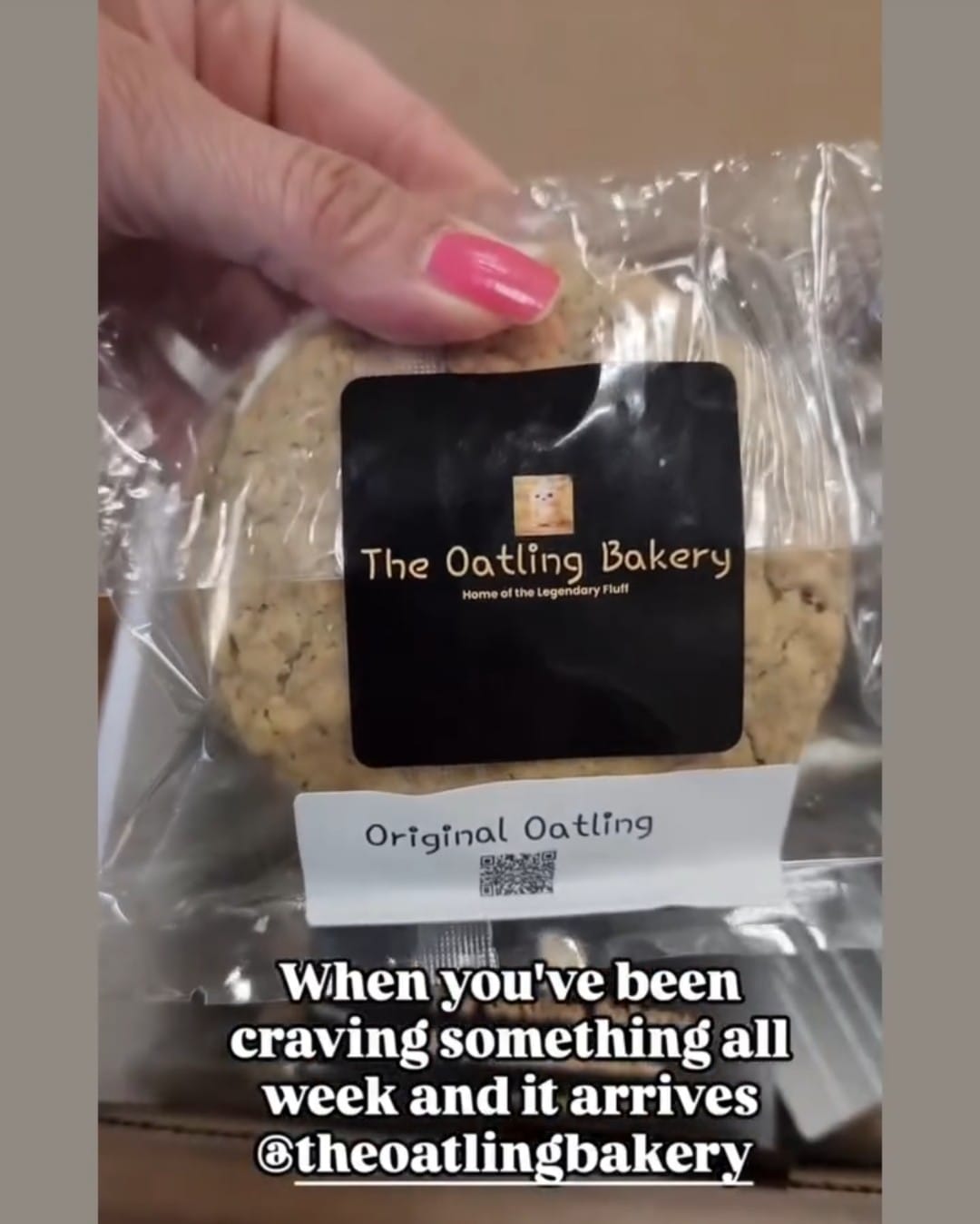 Customer photo review of Original Oatling Oatmeal Cream Pies