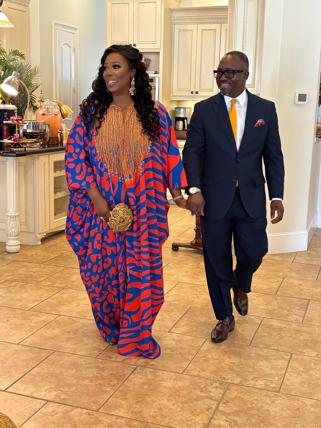 Customer photo review of Lisa Box Kaftan